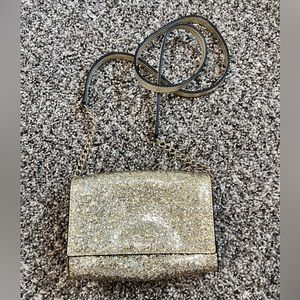 Kate Spade Gold Glitter Purse